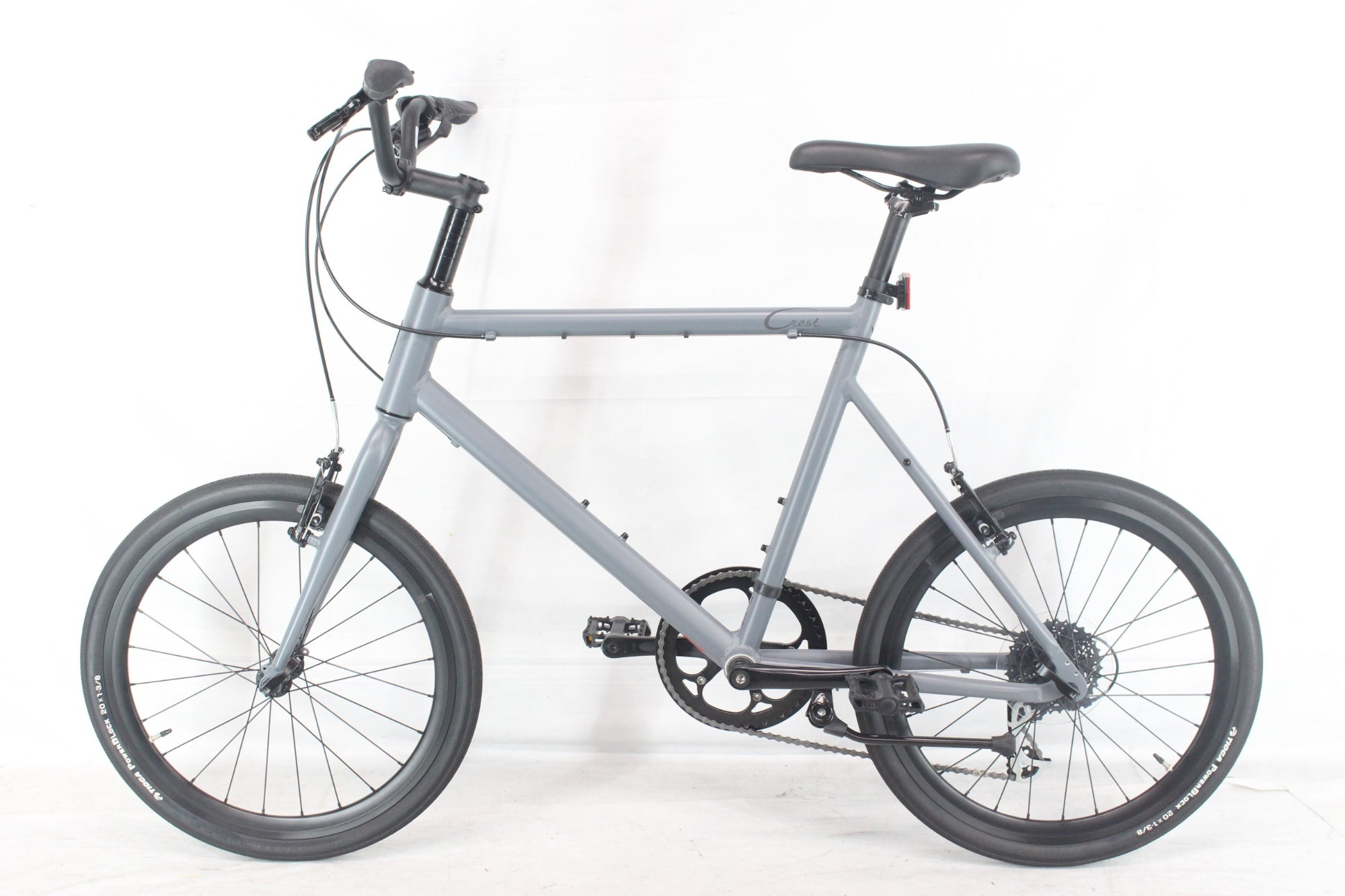 TERN CREST 20型アルミ シマノ8速 500mm minivelo CREST（クレスト 限定カラー）20インチ フレームサイズ:500