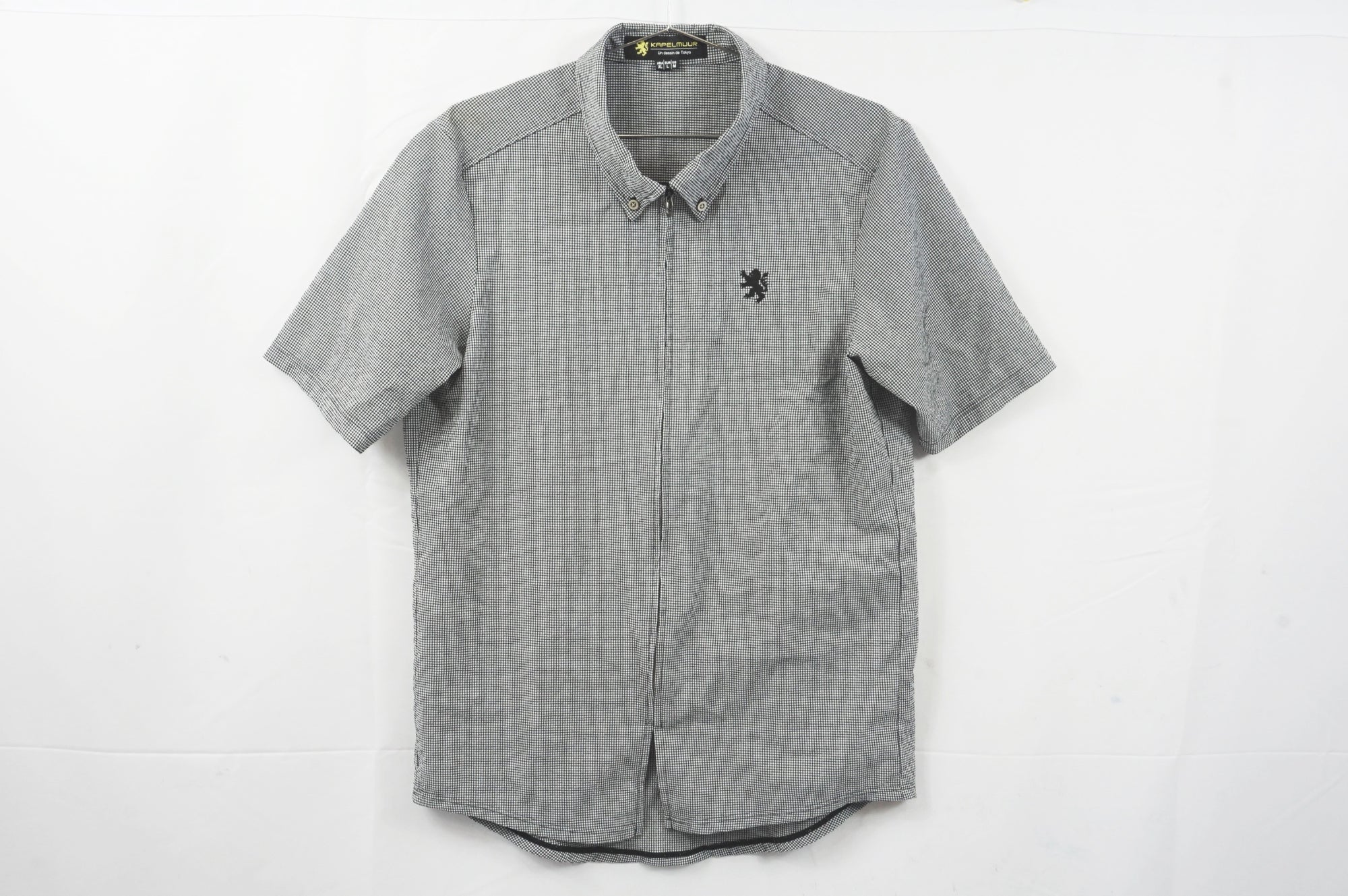 KAPELMUUR 「カペルミュール」 ギンガムチェックシャツ メンズ XL ジャージ / バイチャリ世田谷店