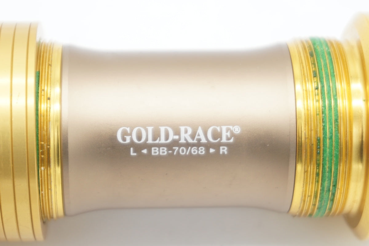 A pw bbさん専用 GOLD RACE 「ゴールドレース」 BB COMPATIBLE ボトムブラケット / 滋賀