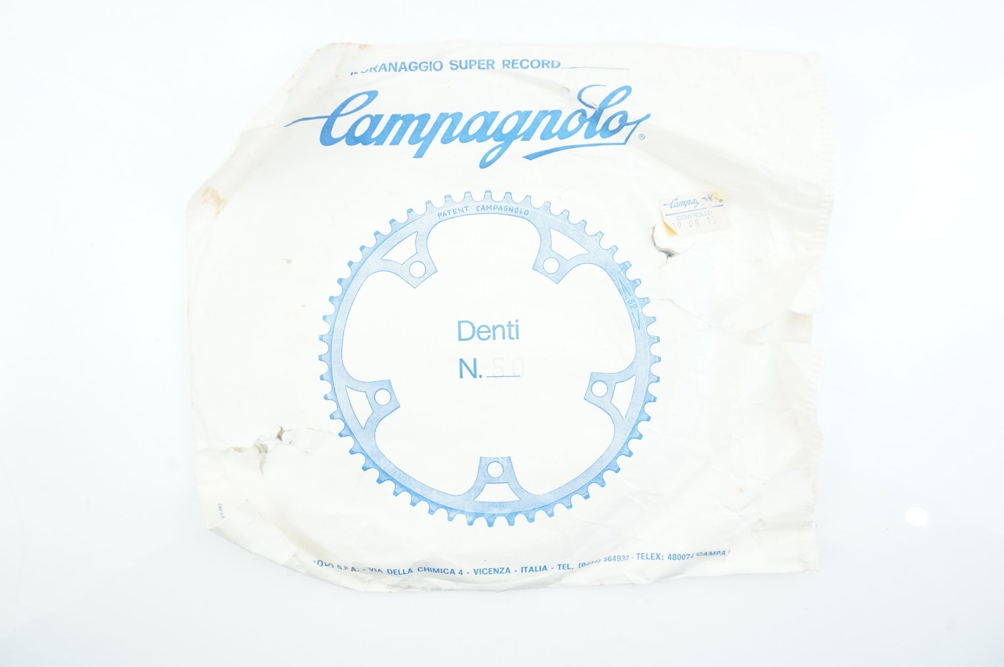 Campagnolo チェーンリング ピスト 50t pcd144 Campagnolo チェーンリング ピスト 47.48.49.50 4枚 - メルカリ