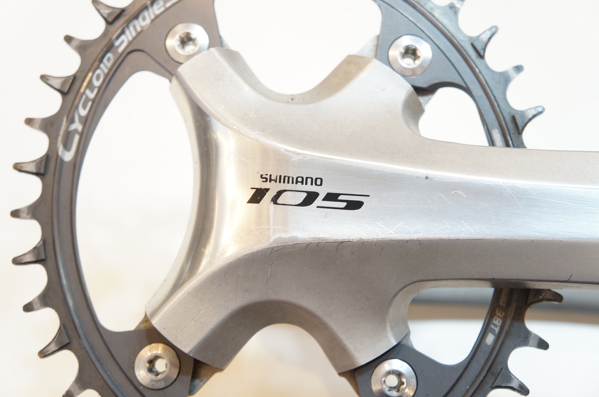 SHIMANO 「シマノ」 105 FC-5800 165mm 38T クランク / バイチャリ浦和ベース
