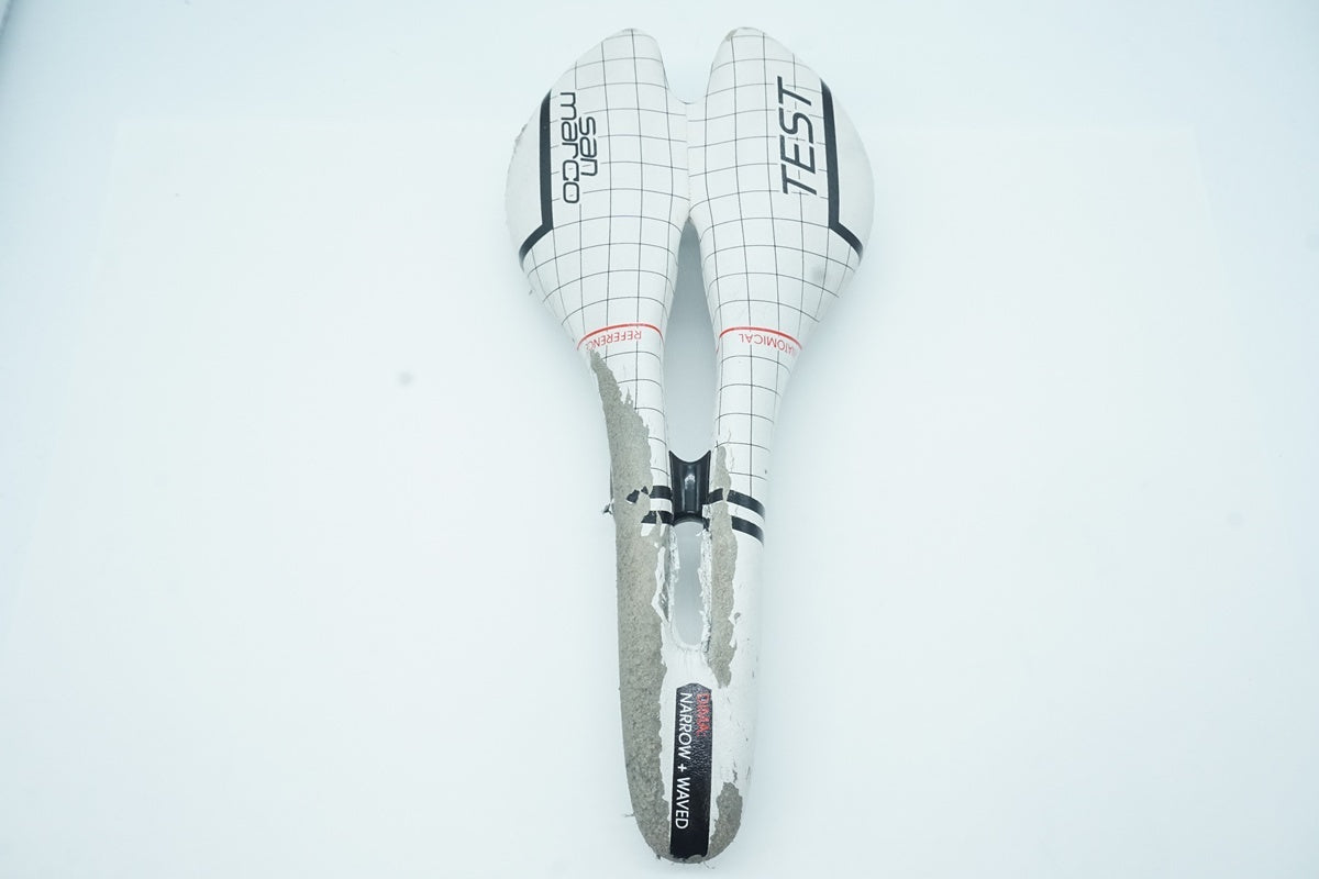 Sella San Marco Concor ホワイトサドル SELLE SAN MARCO「セラサンマルコ」 CONCOR TEST サドル/ 京都西院店