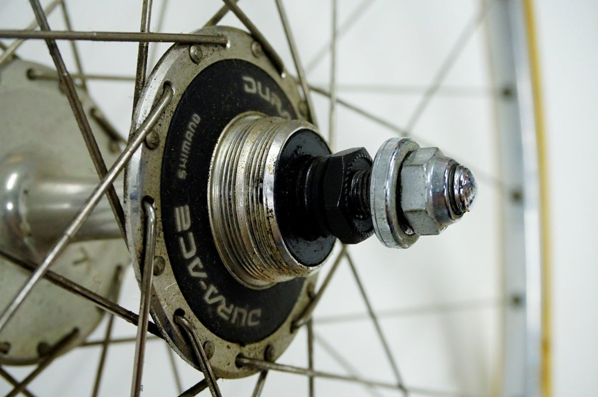 SHIMANO 「シマノ」 HB-7600 ハブ×ARAYA 「アラヤ」 リム 両切り