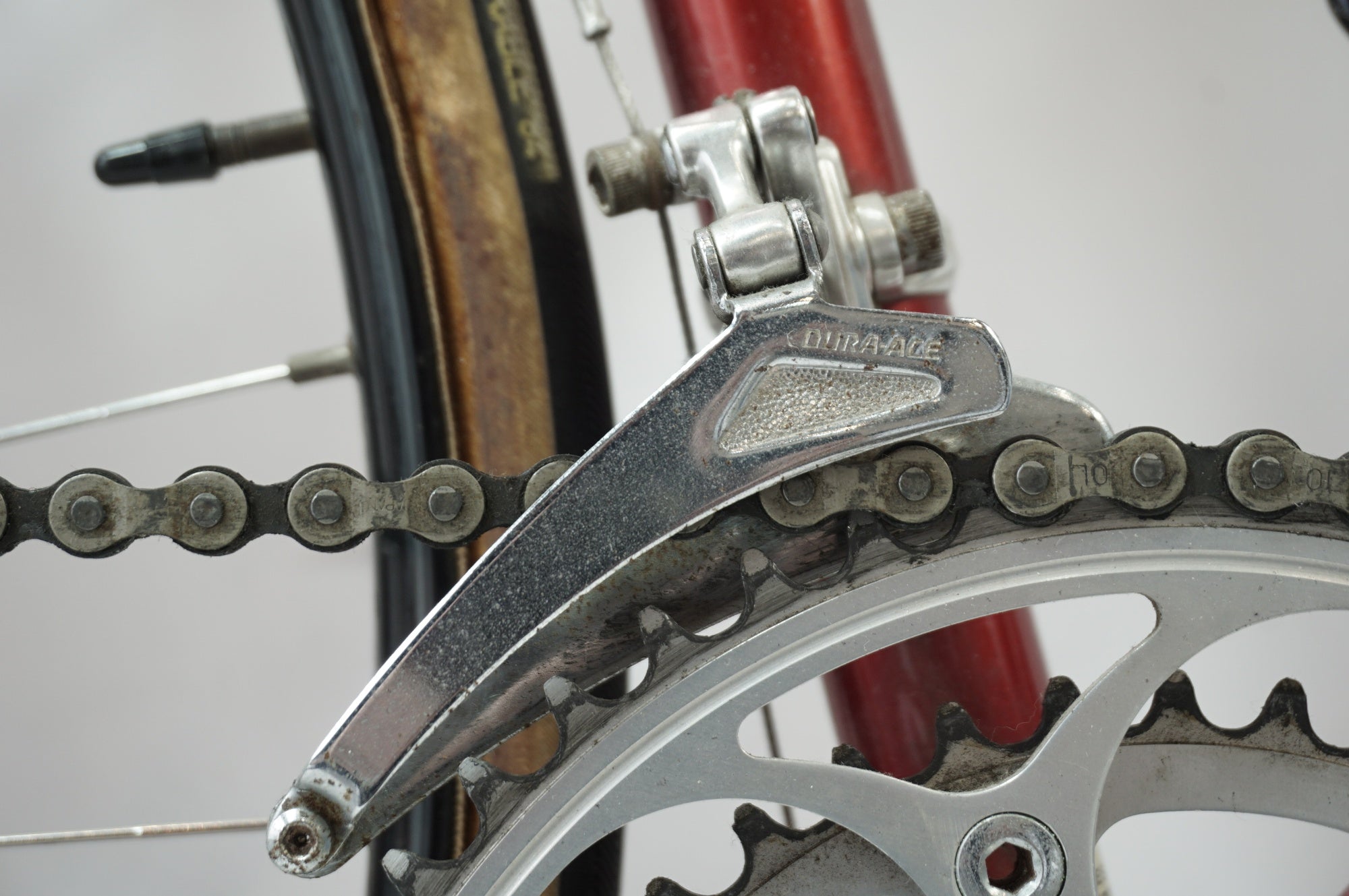 中古自転車メーカー不明 ブランド不明 チタンロードバイク 年式不明 / 伊勢崎店