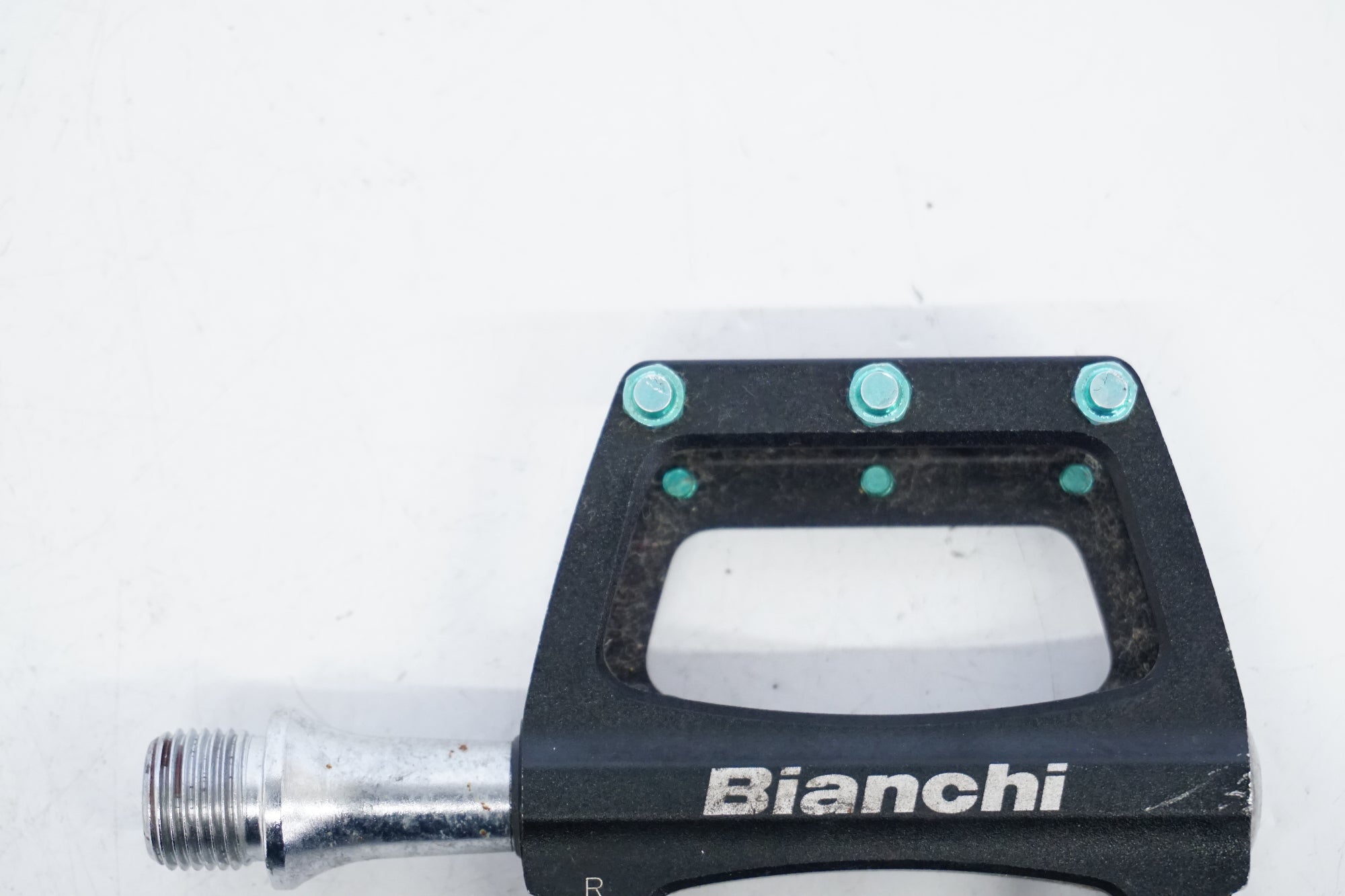 ビアンキ　ペダル 訳アリ ビアンキ BIANCHI CNC ペダル フラットペダル ブラック