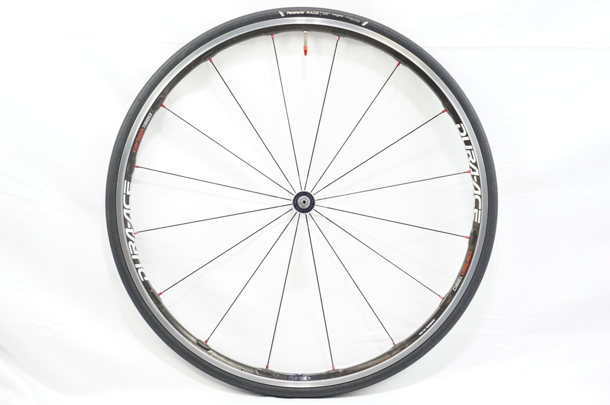 ノーブランドカーボンホイール　チューブラー/タイヤ付き/シマノ11s ファストフォワード FFWD F4R F6R RIM シマノ 11S/12S カーボン
