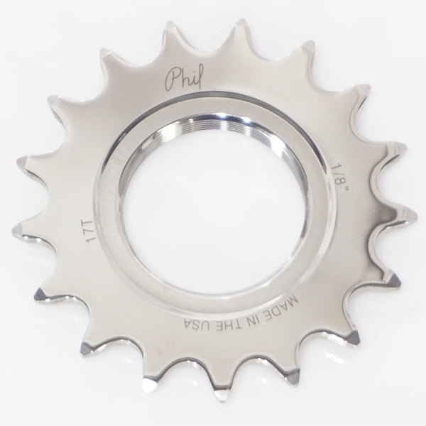 PHILWOOD track cog 17T フィルウッド ピスト コグ PHIL WOOD 「フィルウッド」 TRACK COG 1/8 17T コグ / AKIBA店