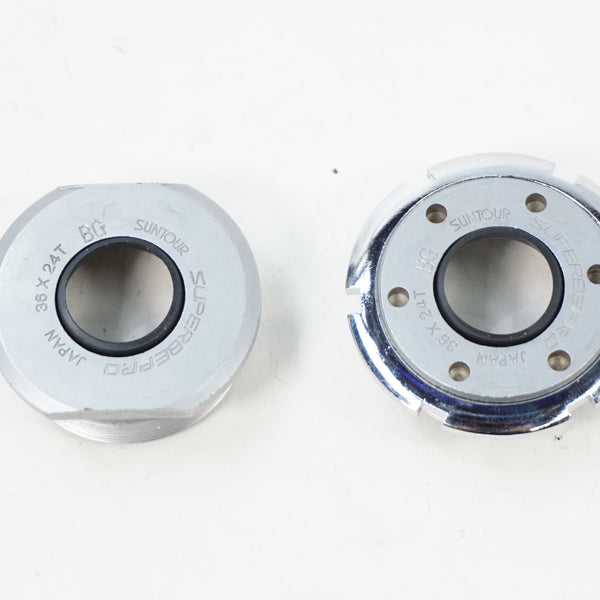 サンツアー　SUNTOUR superbe pro エンドパーツ SUNTOUR 「サンツアー」 SUPERBE PRO ボトムブラケットカップ