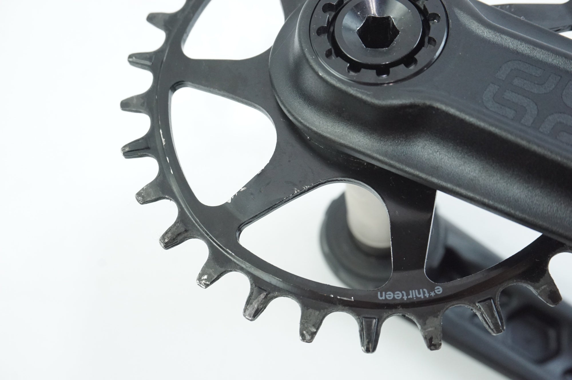 e*thirteen TRS クランクセット シングルギア ブラック ETHIRTEEN 「イーサーティーン」 HELIX 30T 175mm クランクセット / 中