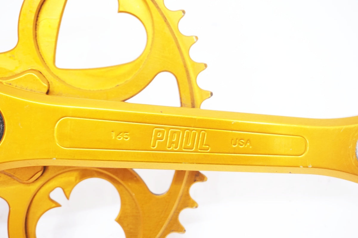 PAUL 「ポール」 PIST ROAD ROYAL FLASH 48T 165mm クランク / 大阪