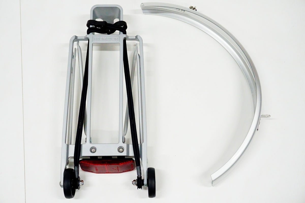 BROMPTON 「ブロンプトン」 シルバー リアキャリア / 名古屋大須店
