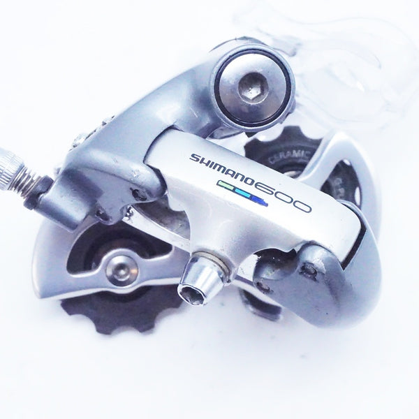 チネリ 初期ヴォラーレSLX + シマノ600ax エアロポスト セット SHIMANO「シマノ」 600 RD-6401 リアディレイラー/ 京都西院店