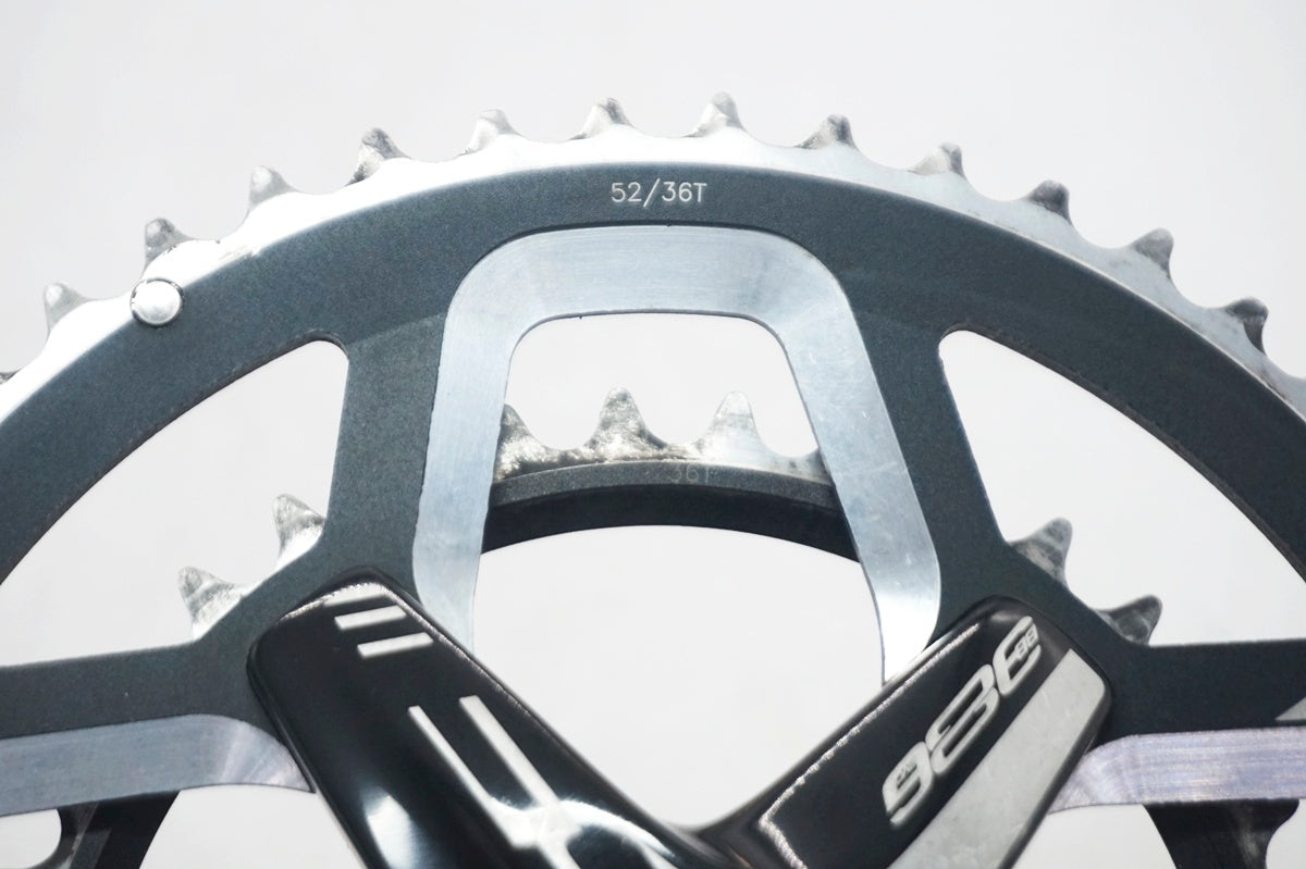 値下げFSA Gossamer Pro, 52/36T ロードバイク クランク FSA 「エフエスエー」 GOSSAMER PRO 326 52-36T 175mm クランク