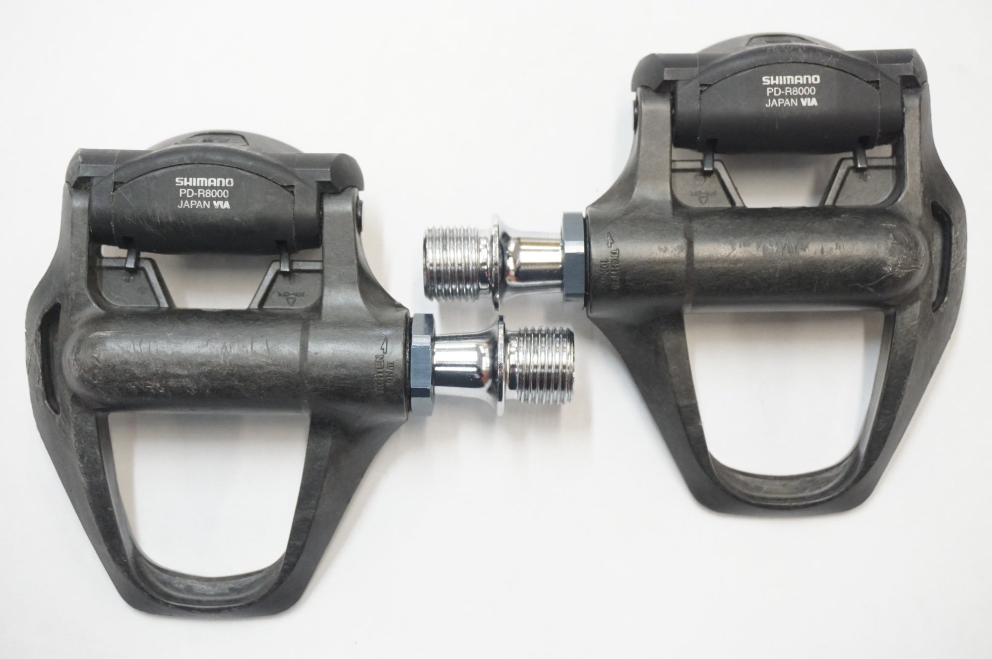 ★中古品★　シマノ PD-R8000 Amazon | シマノ PD-R8000-L (プラス4mm軸仕様) ULTEGRA SPD-SL