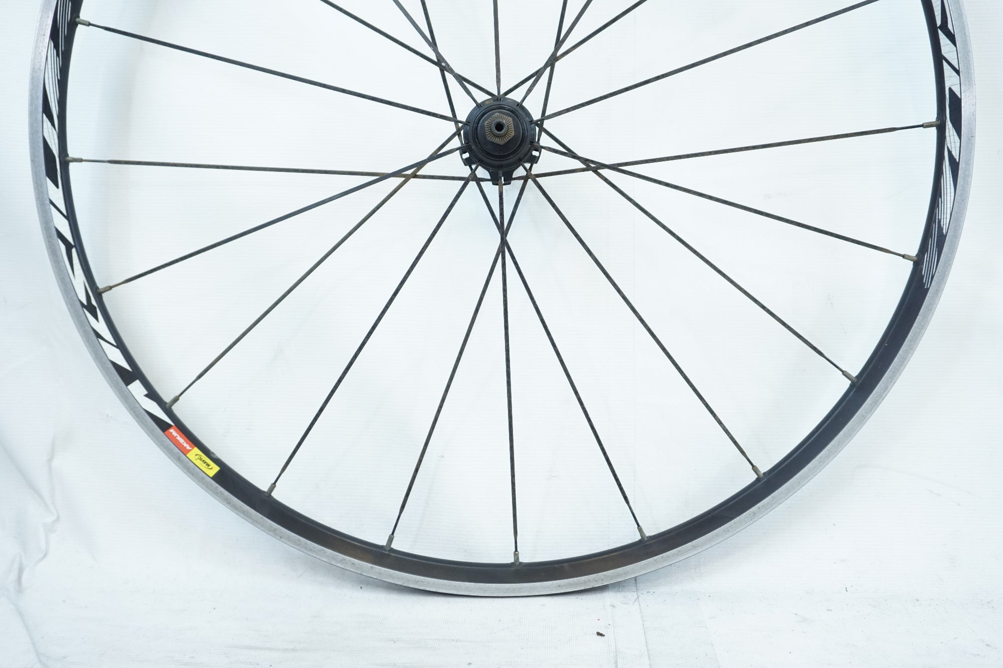 ★メンテ済 MAVIC AKSIUM シマノ11sフリー 25Cタイヤクイック付 ☆良品メンテ済 MAVIC AKSIUMシマノ11sフリー25Cタイヤクイック付