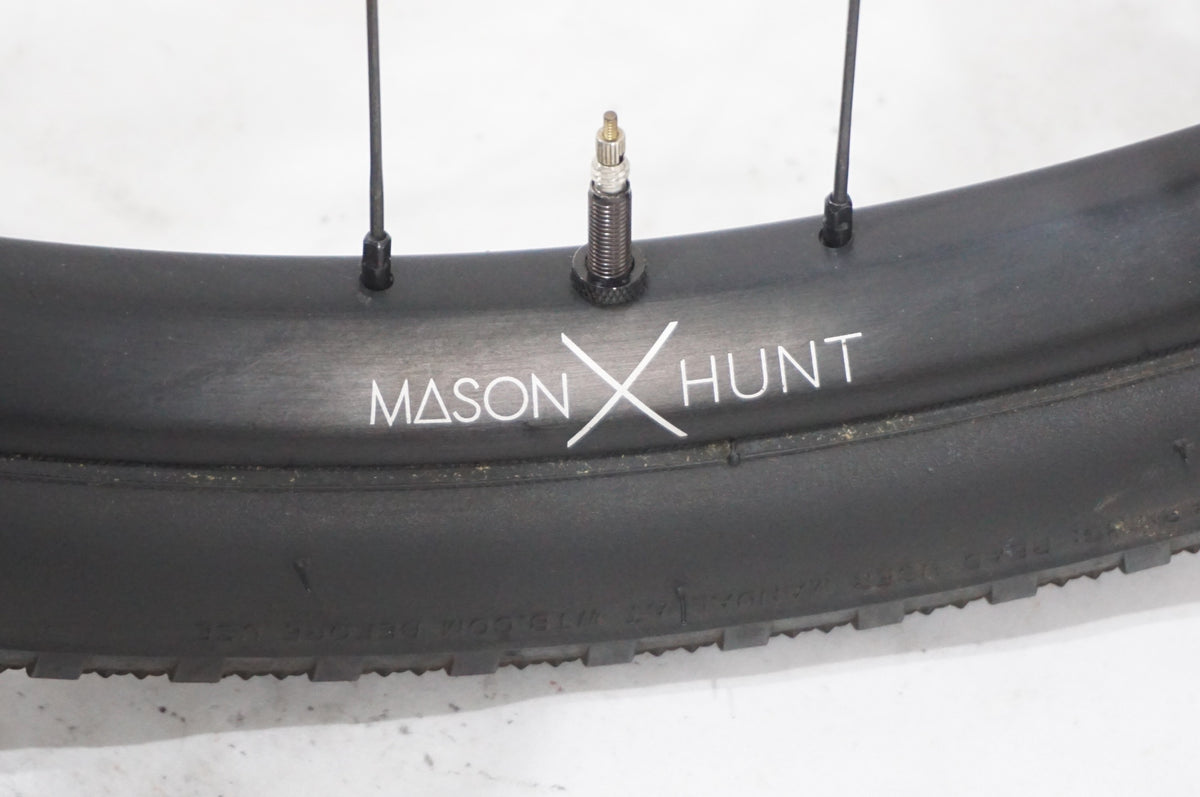 HUNT 「ハント」 MASON 650B ADVENTURE SPORT DISC シマノ11速 ホイールセット / AKIBA店
