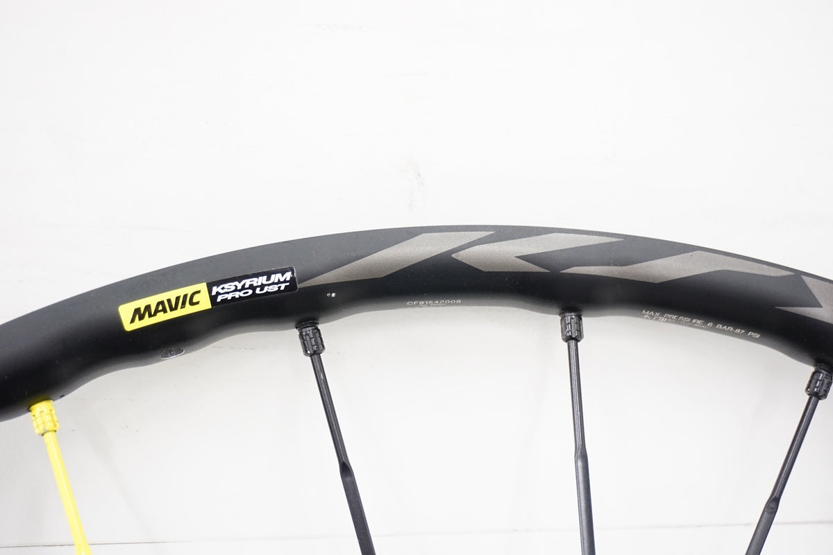 MAVIC「マビック」 KSYRIUM PRO UST SHIMANO 11S ホイールセット / 浜松店