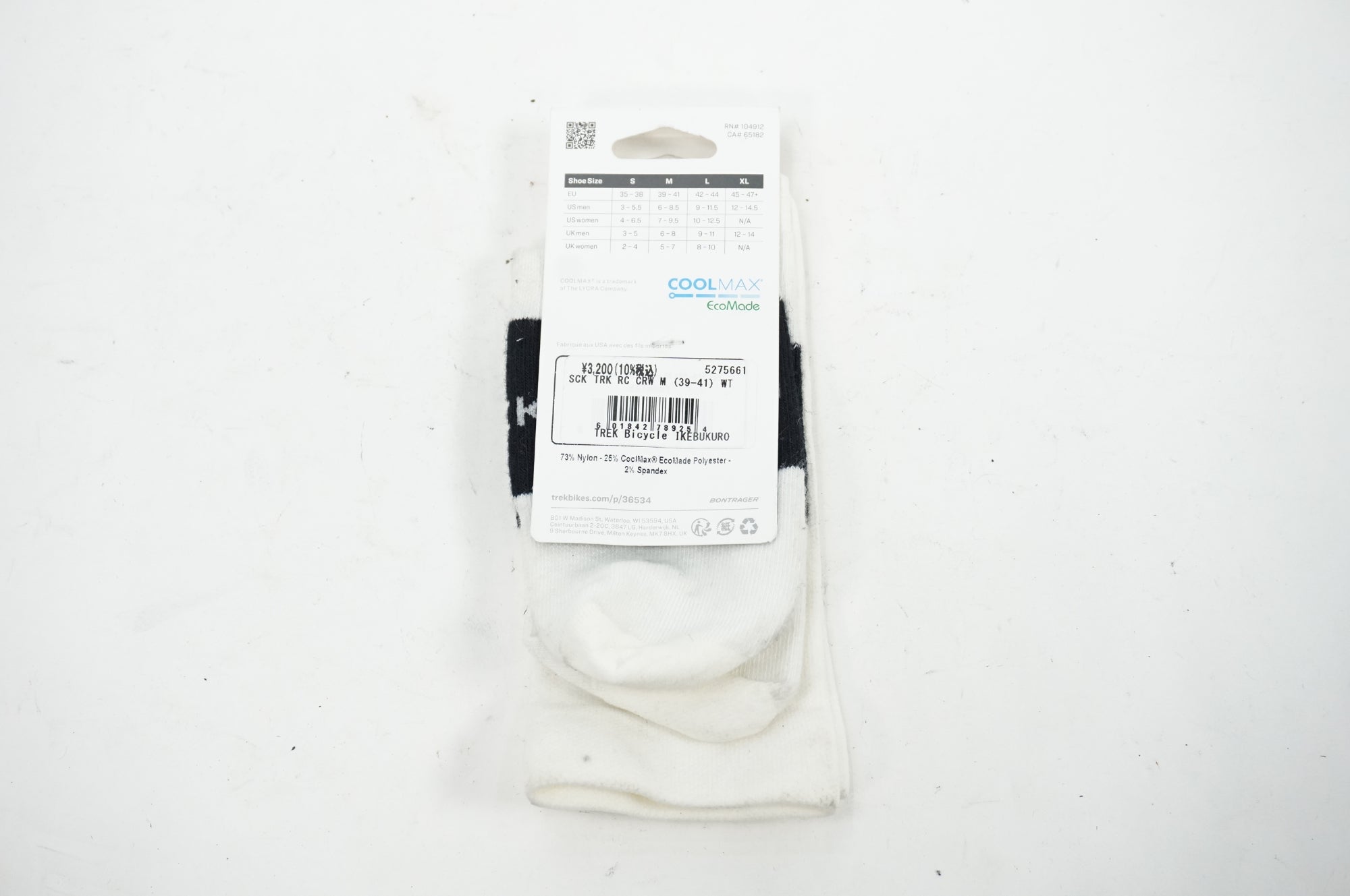 TREK 「トレック」 Race Crew Sock Mサイズ ソックス / 川越店