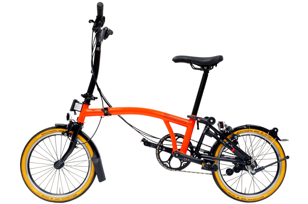 BROMPTON 「ブロンプトン」  M6R BLACK EDITION 2018年モデル 16インチ 折り畳み自転車 BROMPTON 「ブロンプトン」 BLACK EDITION M6L ROCKET RED 16インチ