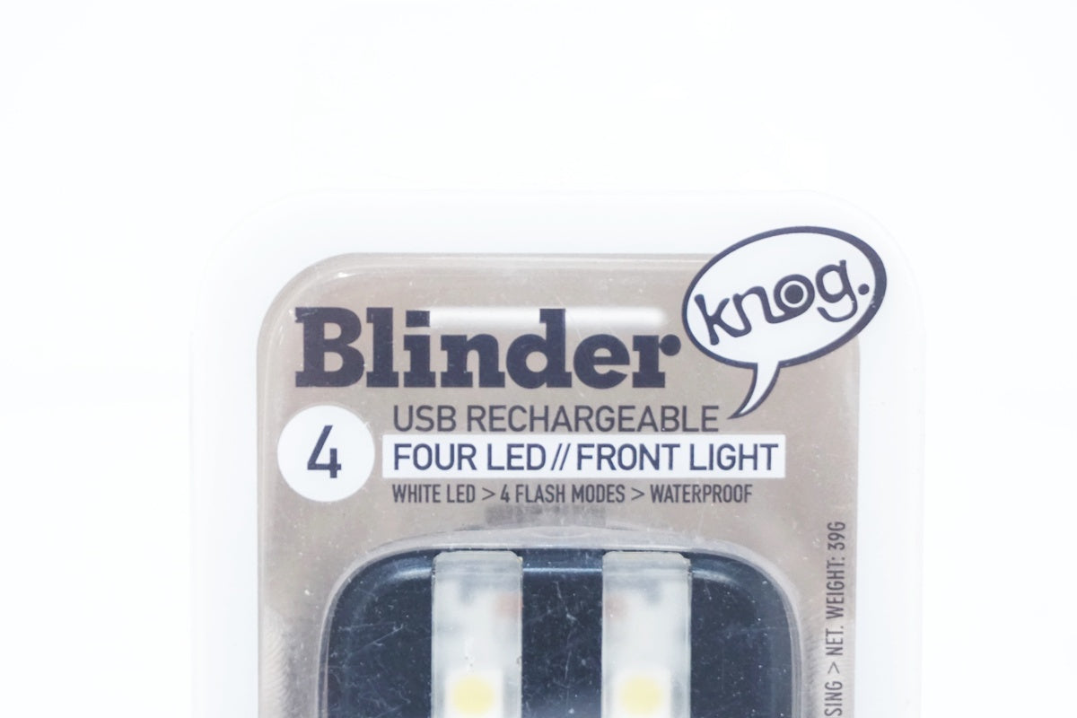 KNOG 「ノグ」 BLINDER 4 フロントライト  / 大阪美原北インター店
