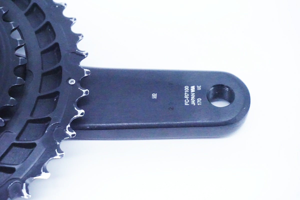 SHIMANO「シマノ」 105 FC-R7100 170mm 50-34T クランクアームセット/ 京都西院店