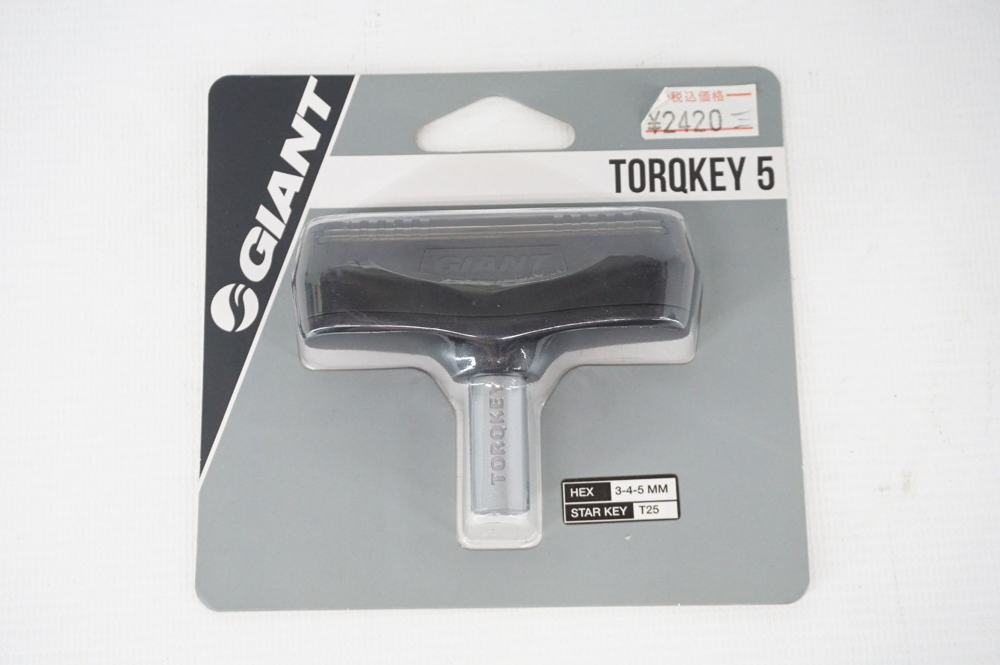 GIANT 「ジャイアント」 TORQKEY 5 5mN HEX/3-4-5mm+T2 トルクレンチ / 阪急塚口店