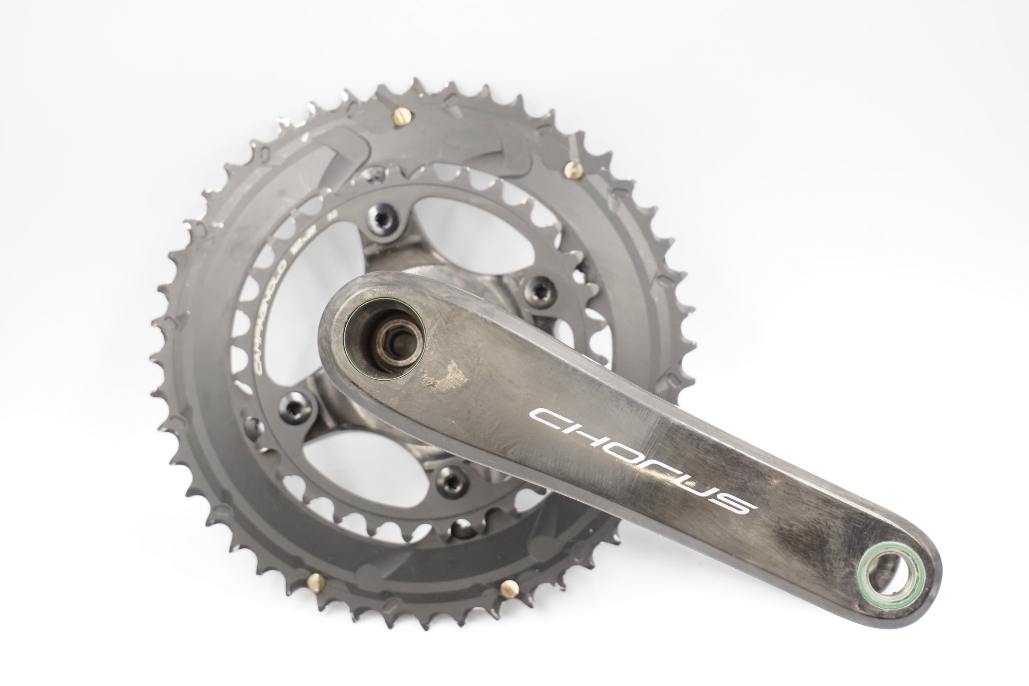 カンパニョーロ コーラス カーボン クランクセット 170mm 39-52T美品 CAMPAGNOLO「カンパニョーロ」 CHORUS 11s 170mm 52-39T カーボン