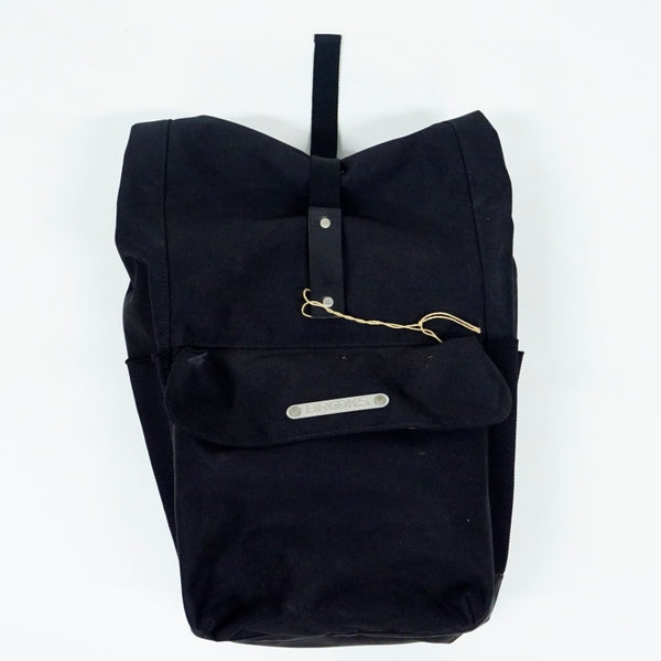 BROOKS（ブルックス） 折りたたみ式レザー パニアバッグ（黒） BROOKS 「ブルックス」 SUFFOLK PANNIER パニアバッグ / 名古屋