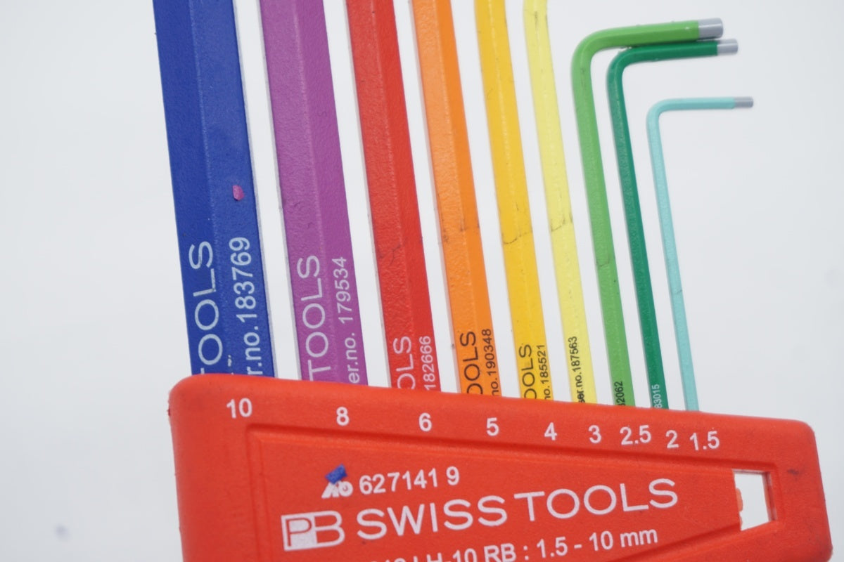PB SWISS TOOLS 「ピービースイスツールズ」 212LH-10RBCN ボール付ロングレインボーレンチセット / 京都八幡店