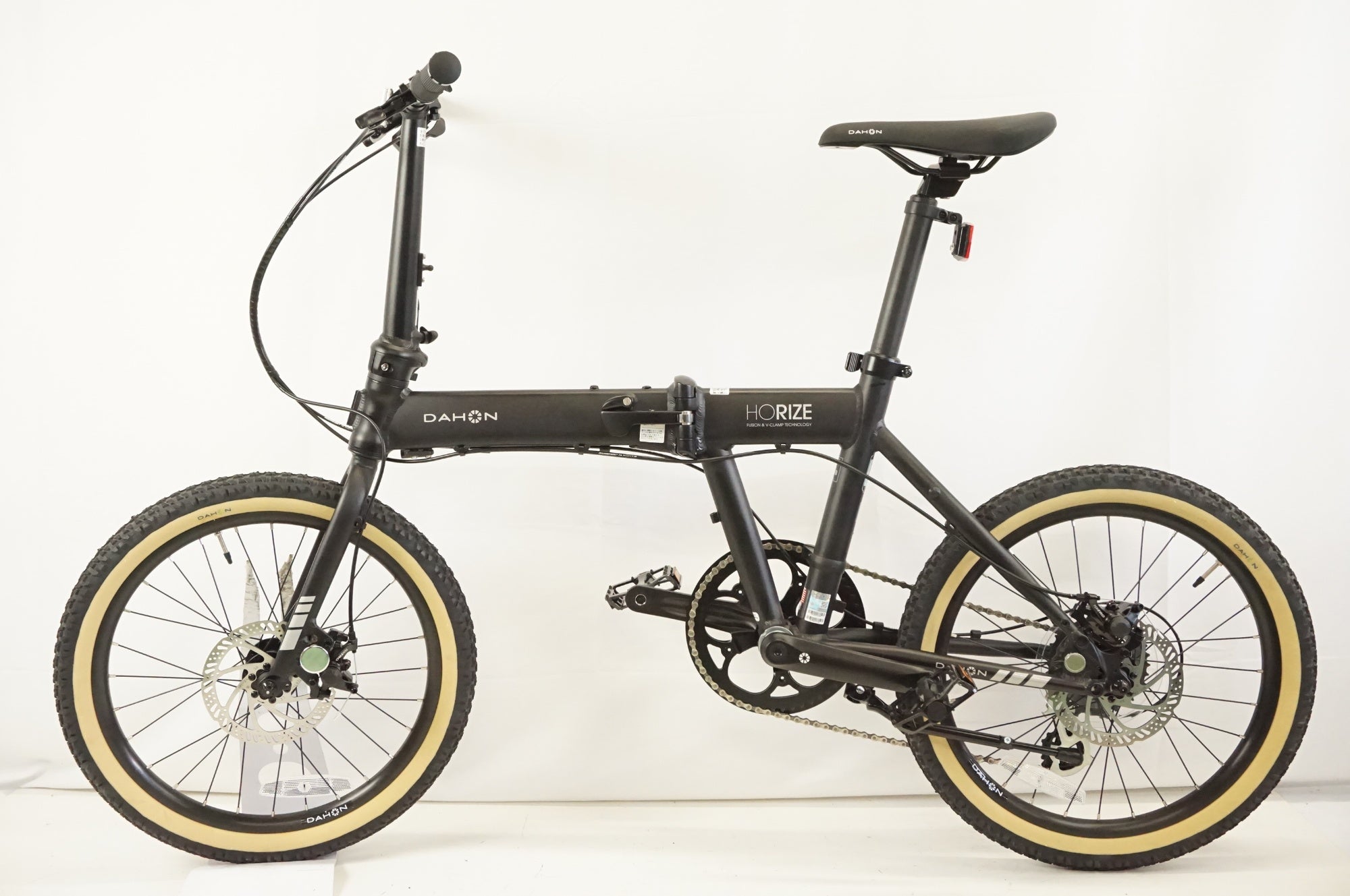 DAHON HORIZE DISC 2024年モデル 美品 DAHON 「ダホン」 HORIZE DISC LTD 2024年モデル 折り畳み自転車