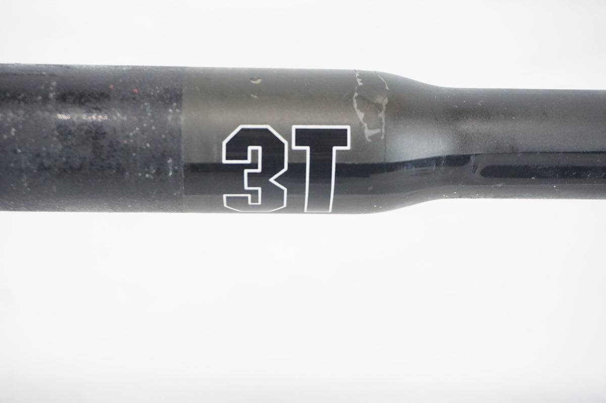 3T 「スリーティー」 AEROTUNDO TEAM CARBON φ31.8 400mm ハンドル / 阪急塚口店