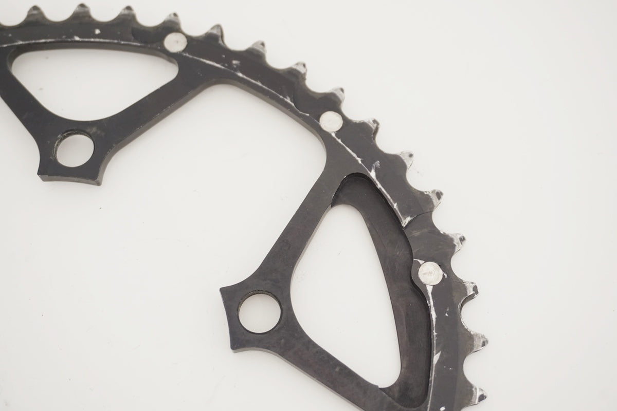 QARBON Q-RING　50T　BCD110mm　4穴　ROTOR　ローター　楕円　オーバル　カーボン ROTOR 「ローター」 Q-RING BCD110 50T 楕円 チェーンリング