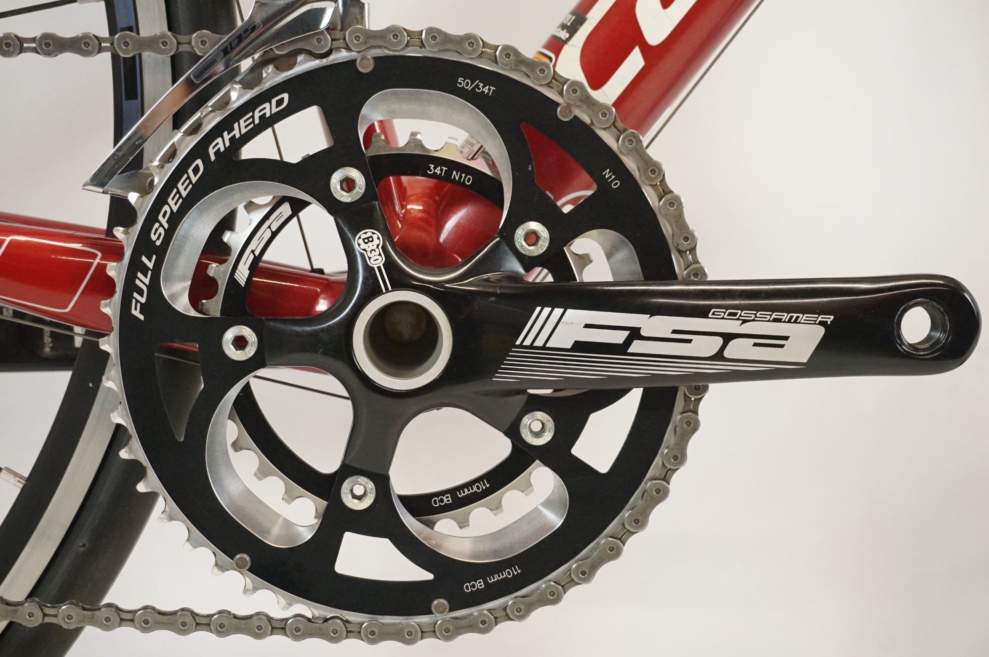 【引き取り限定 長崎】キャノンデール caad10 52サイズ カンパニョーロ CANNONDALE 「キャノンデール」 CAAD10 年式不明 ロードバイク