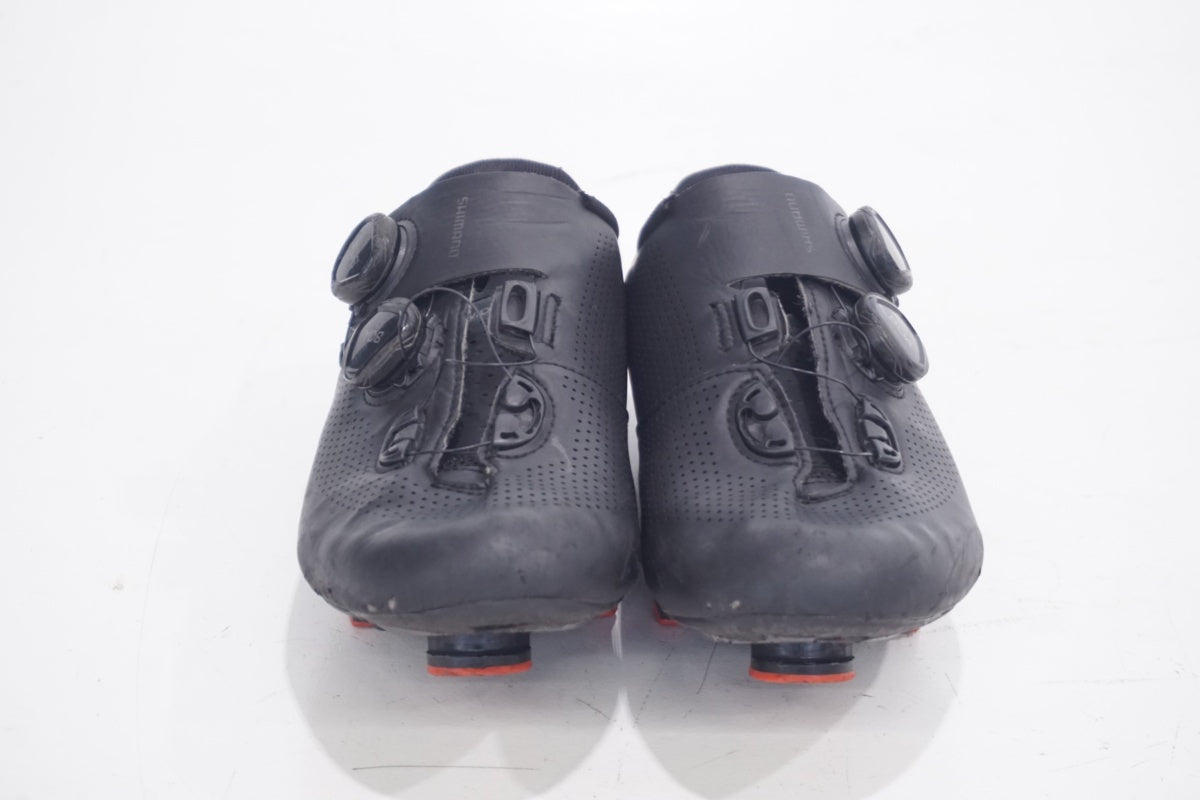 SHIMANOシマノRC7（SH-RC701M）サイズEU44 CM27.8 黒 Shimano RC7 Carbon Road Bicycle Cycling Bike Shoes SH-RC701