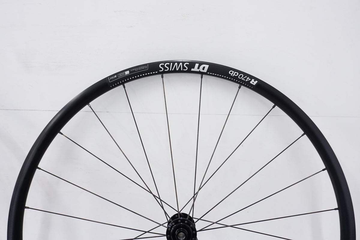 DT SWISS 「ディーティースイス」 R470 DB シマノ11速 ホイールセット