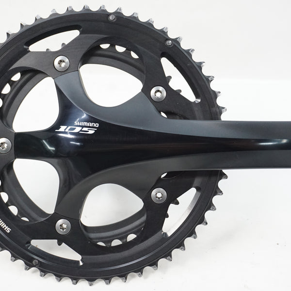 新品！　シマノ105 7000 クランクセット 楽天市場】シマノ 105 FC-R7000 クランクセット ブラック 11S
