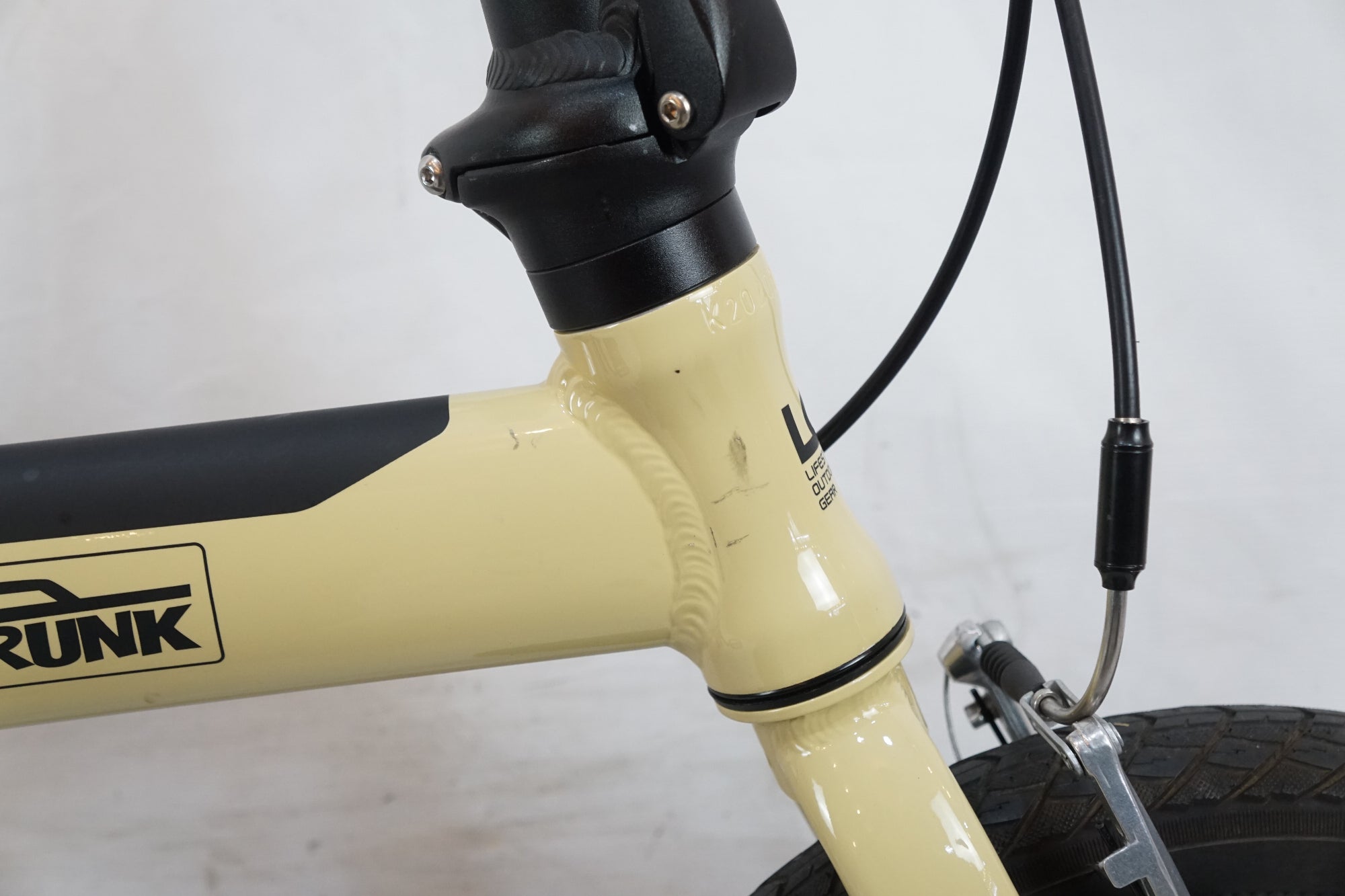 ASAHI 「アサヒ」 LOG OUTRUNK 14インチ 年式不明 折り畳み自転車 / バイチャリ浦和ベース