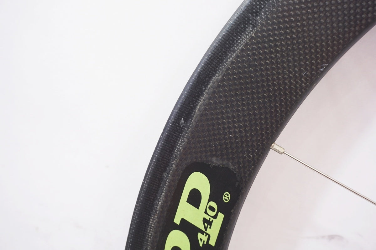 ZIPP 「ジップ」 440 リム DURA-ACE ハブ フロントホイール