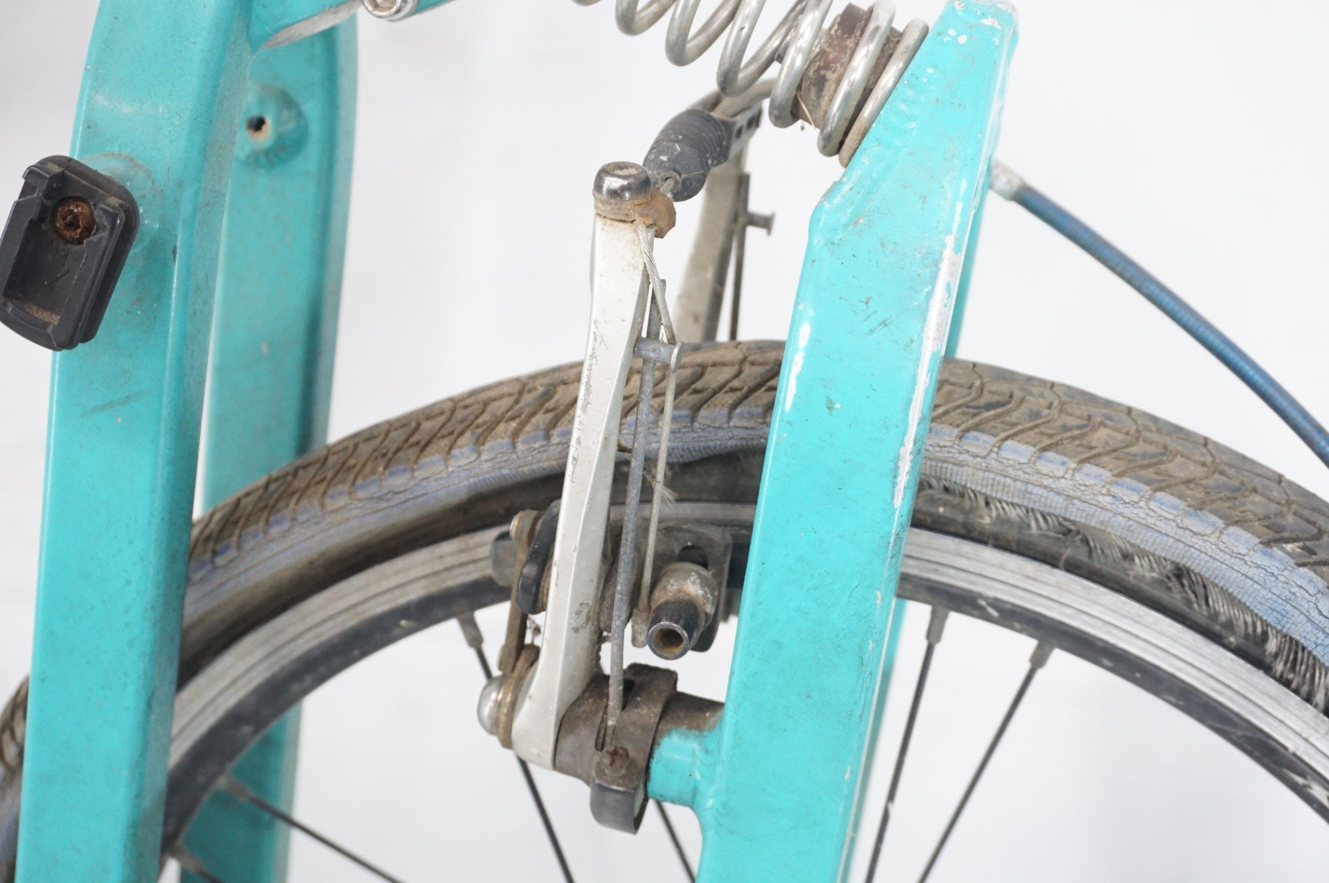 ジャンク BIANCHI 「ビアンキ」 FRETTA-T BD-1 BIRDY 2005年頃 18インチ 折り畳み自転車 / 阪急塚口店