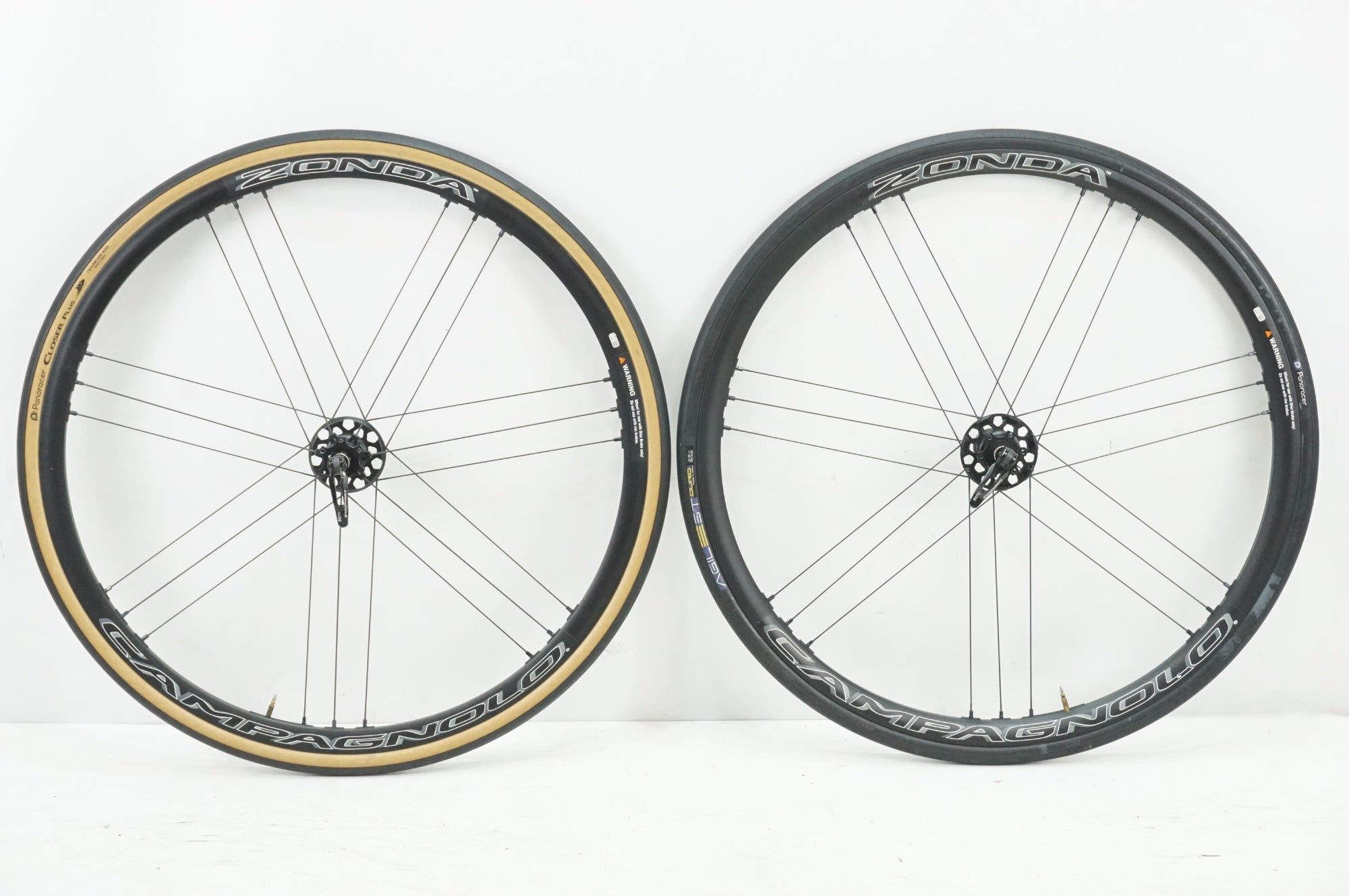 CAMPAGNOLO ZONDA C17 シマノ11速 ホイールセット(中古) CAMPAGNOLO 「カンパニョーロ」 ZONDA DB C17 シマノ11S ホイール