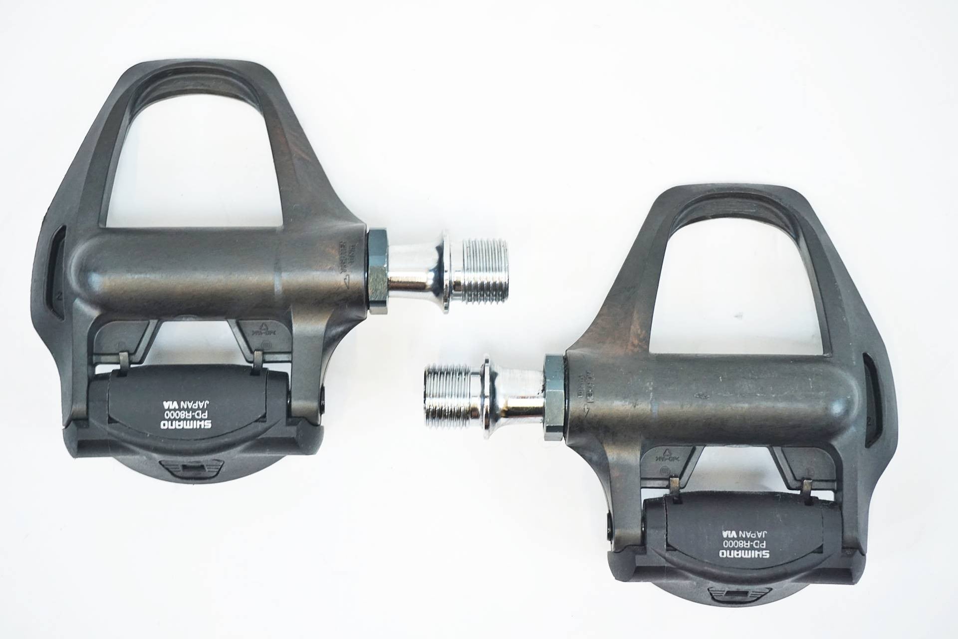 美品 Shimano Ultegra PD-R8000 ビンディングペダル シマノ 自転車用 ペダル SHIMANO SPD-SLペダル SM-SH11 付属 PD