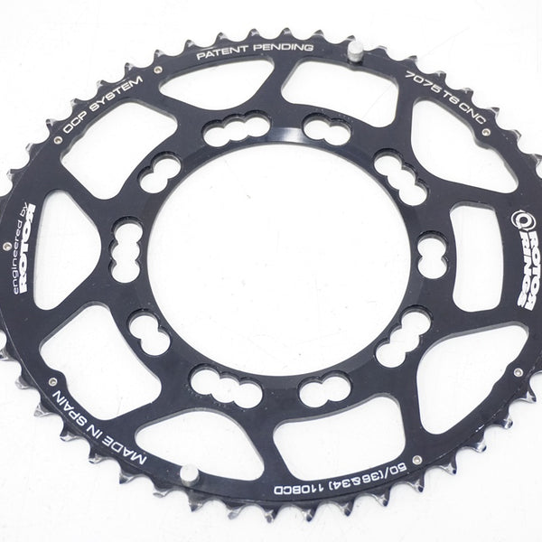 ROTOR 50T チェーンリング ROTOR 「ローター」 Q-RING BCD110 50T 楕円 チェーンリング