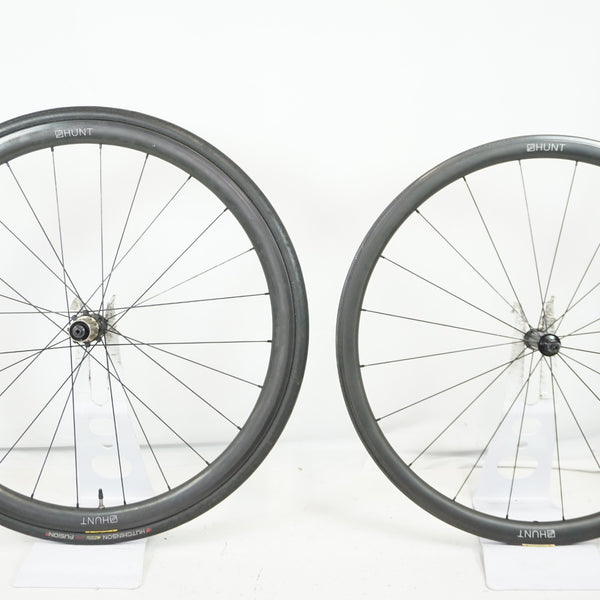 HUNT 「ハント」 36 CARBON WIDE ZERO SHIMANO 11S ホイールセット