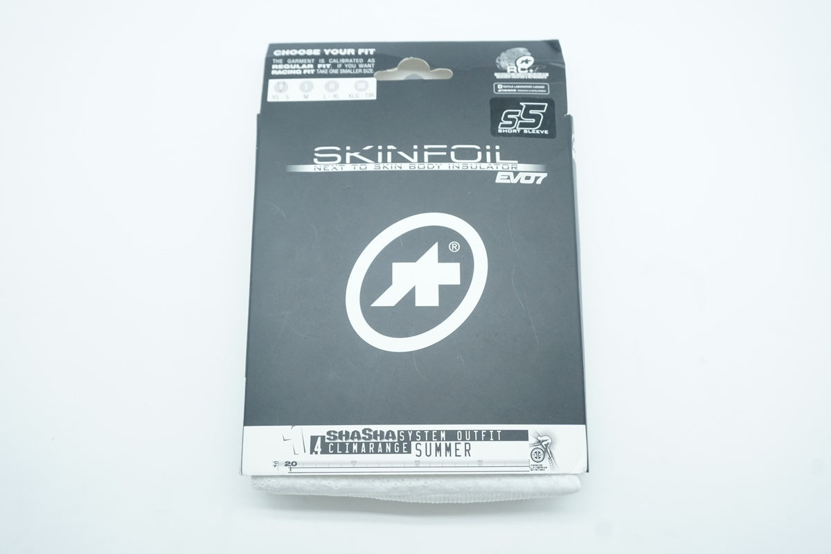 ASSOS「アソス」 SKINFOIL SUMMER EV07 XS-Sサイズ インナー/ 京都西院店