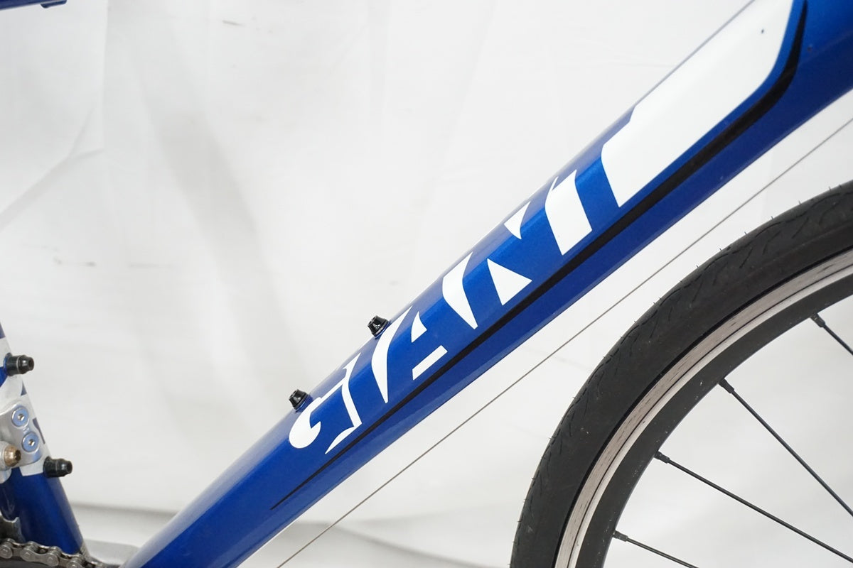 部品取り　ジャンク　GIANT ロードバイクフレーム 青白 GIANT 「ジャイアント」 DEFY ALUXX 青白 OH済 ロードバイク / 千葉