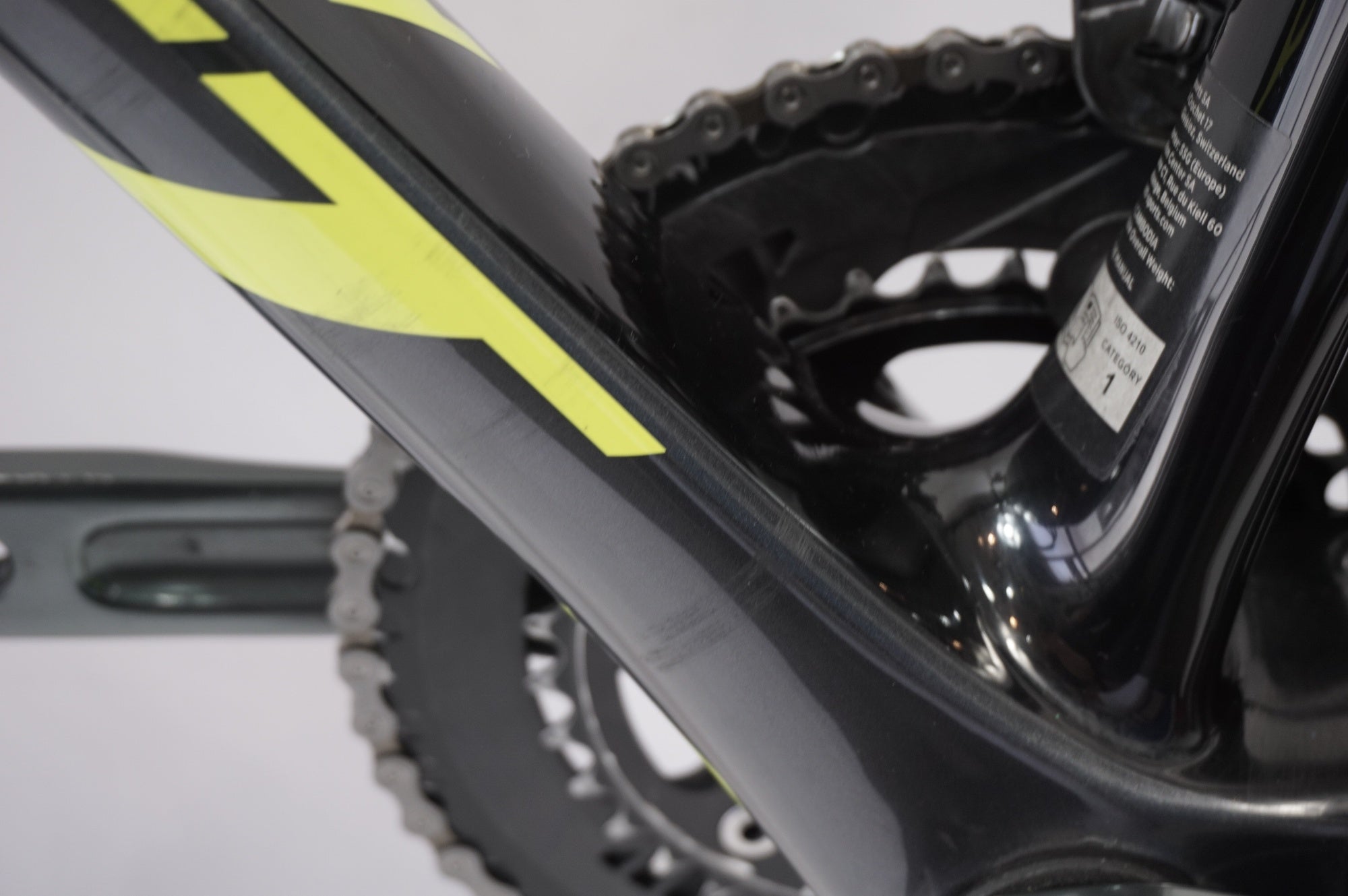 Scott addict 30disc Mサイズロードバイク ブラック/イエロー Scott addict 30disc Mサイズロードバイク ブラック/イエロー