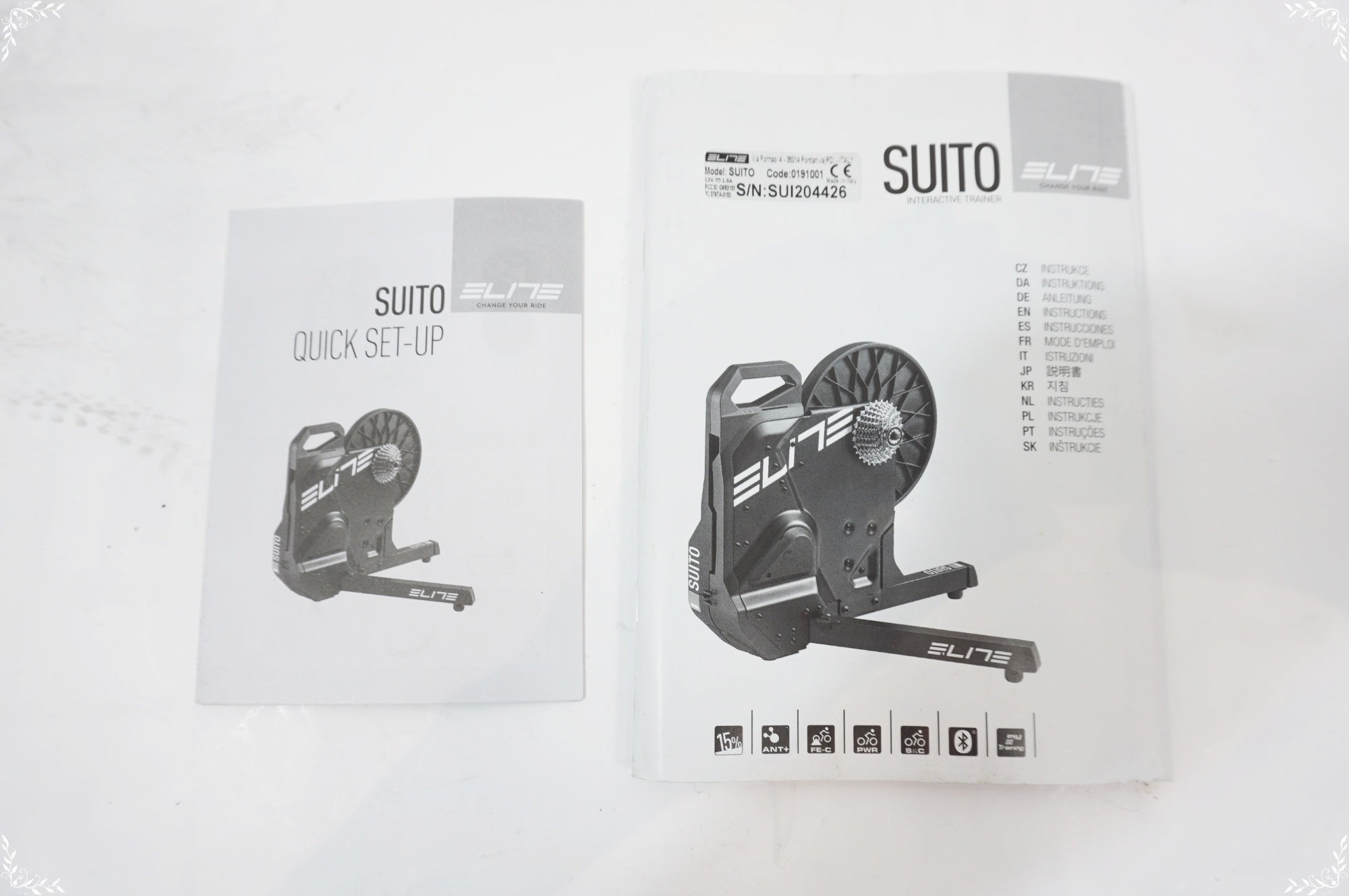 ELITE SUITO スマートトレーナー　美品ほぼ未使用（１時間使用　） ELITE 「エリート」 SUITO スマートトレーナー / バイチャリ