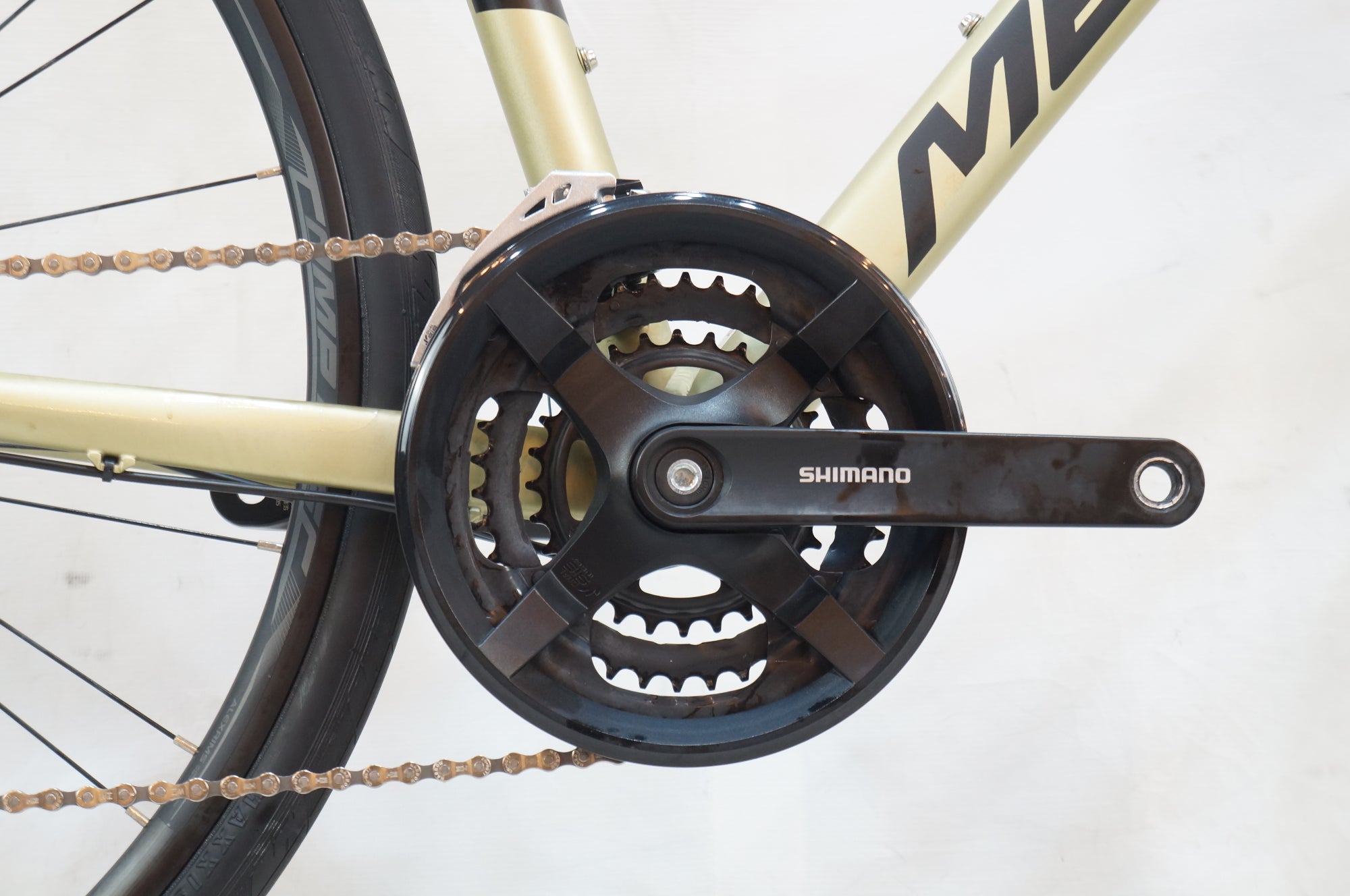 クロスバイク MERIDA ブラック　グランスピード100 SPEED（グランスピード）100-D｜クロスバイク｜MERIDA公式 GRAN 室内保管 サイズ50 自転車本体