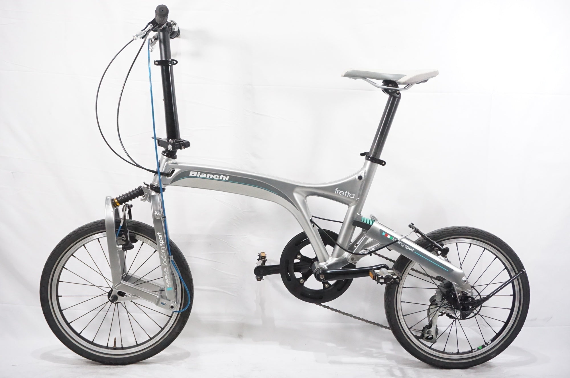 BIANCHI 「ビアンキ」 FRETTA 2010年モデル 18インチ 折り畳み自転車