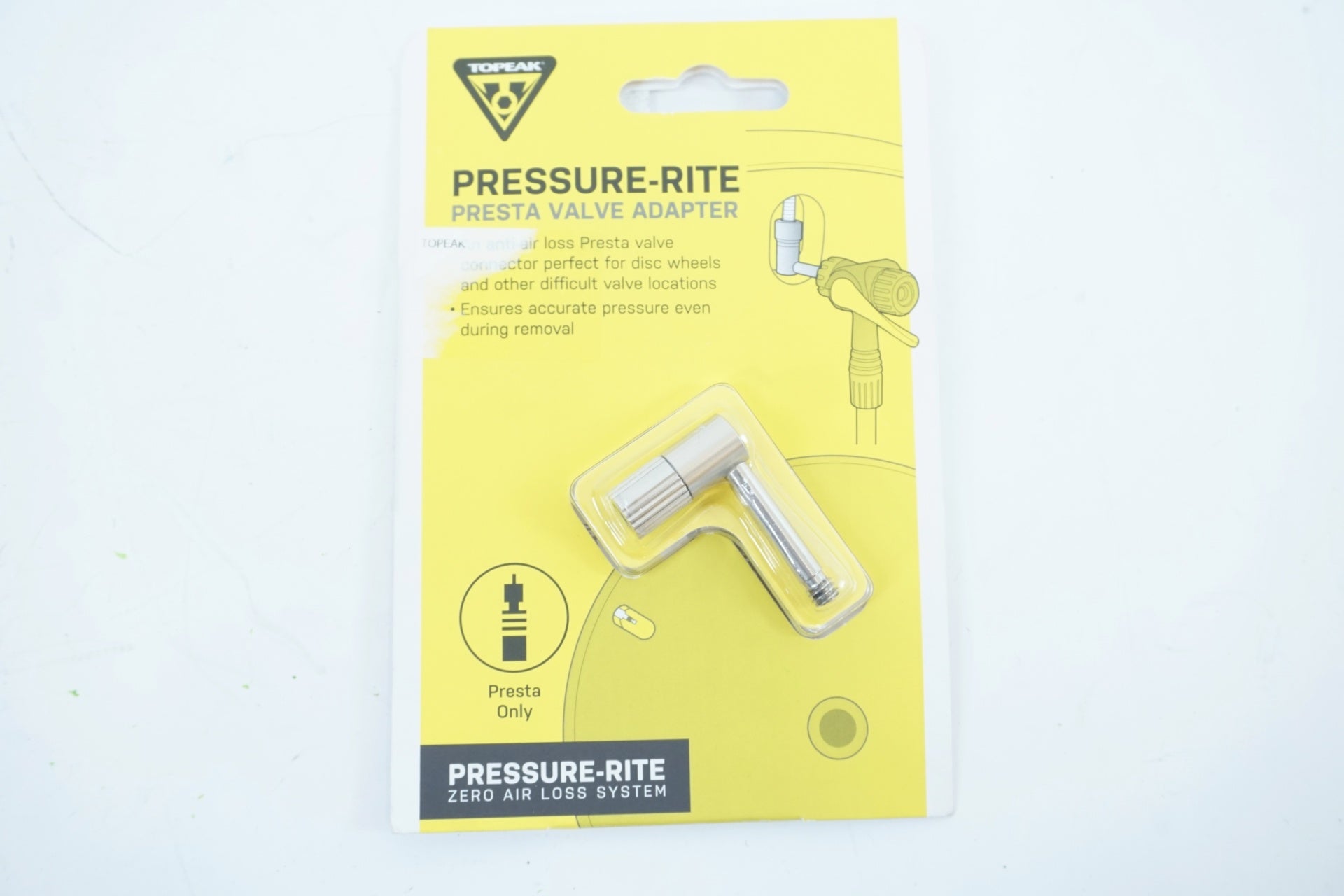TOPEAK 「トピーク」 PRESSURE-RITE PRESTA VALVE 仏式バルブ用 アダプター / 有明ガーデン店